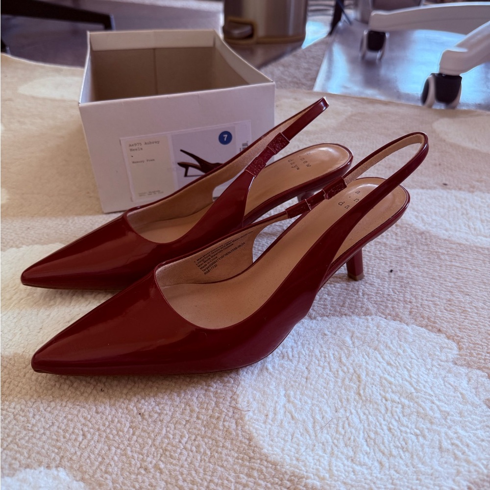 a new day slingback kitten heels